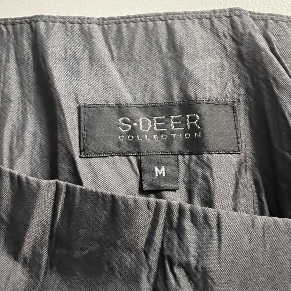 Designer Deadstock Paneled Godet Skirt - Picture 6 of 6